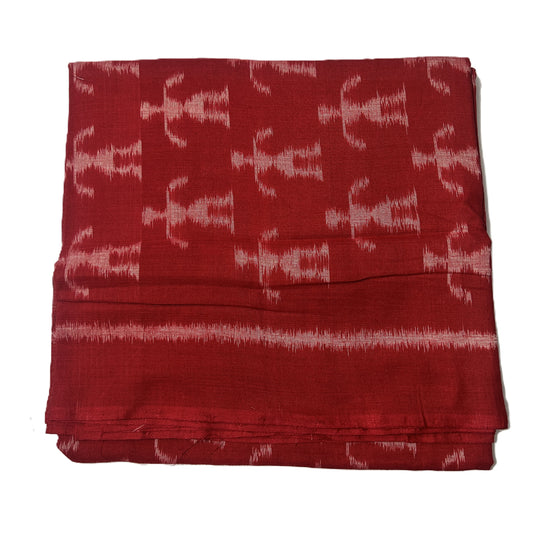 Odisha Handloom Tribal Design Ikat work Pure Cotton Fabric for Online Shopping