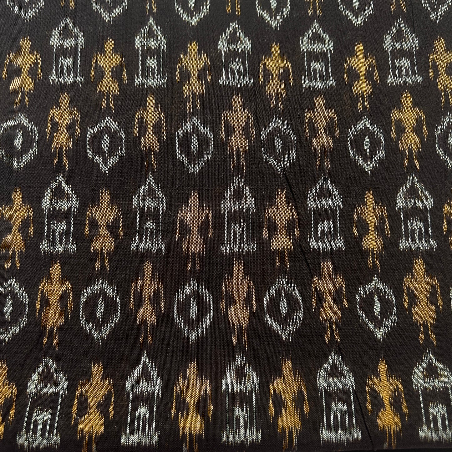 Odisha Handloom Tribal Design Ikat work Pure Cotton Fabric for Online Shopping