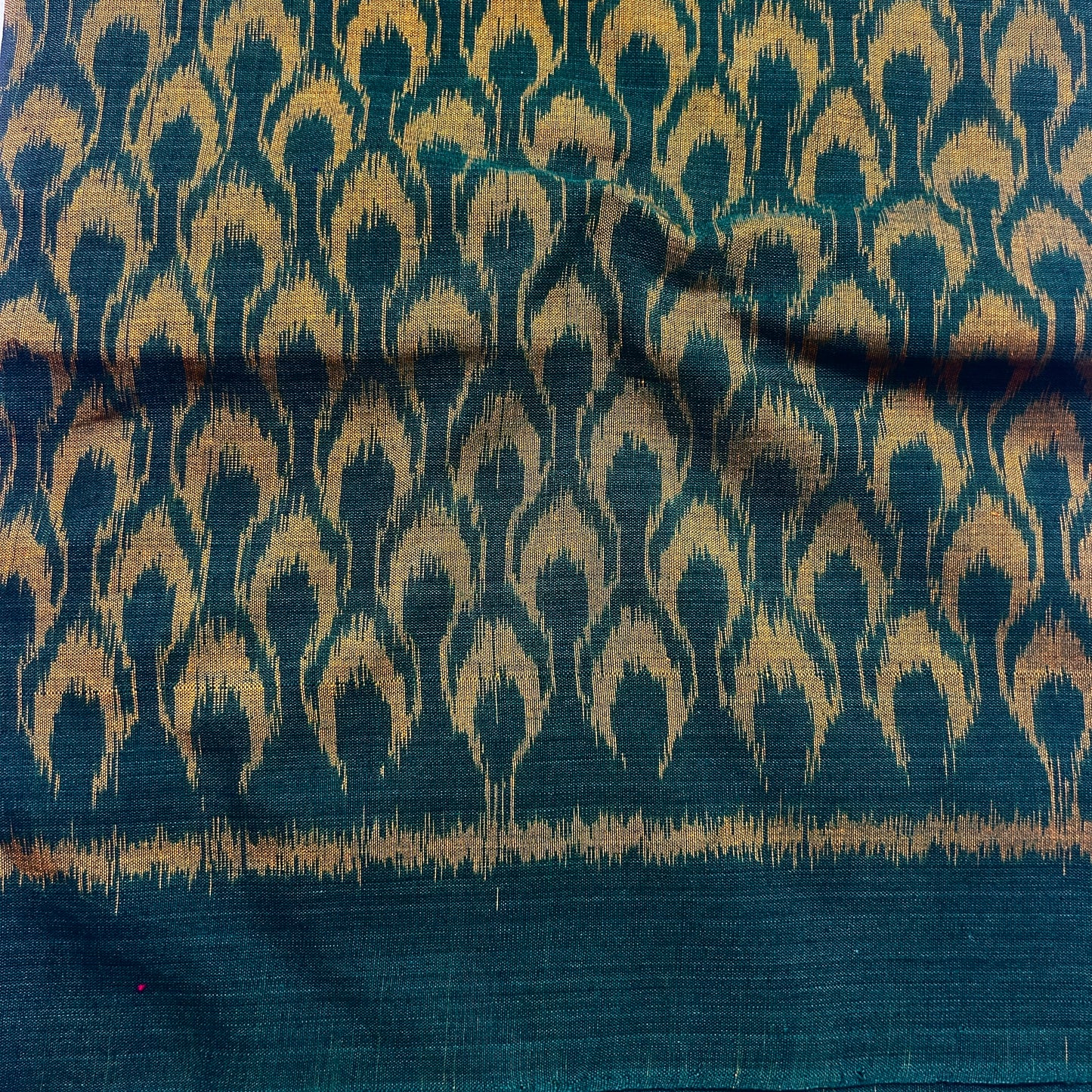 Buy Ikat new sambalpuri design odisha bandha work high quality cotton fabric for office