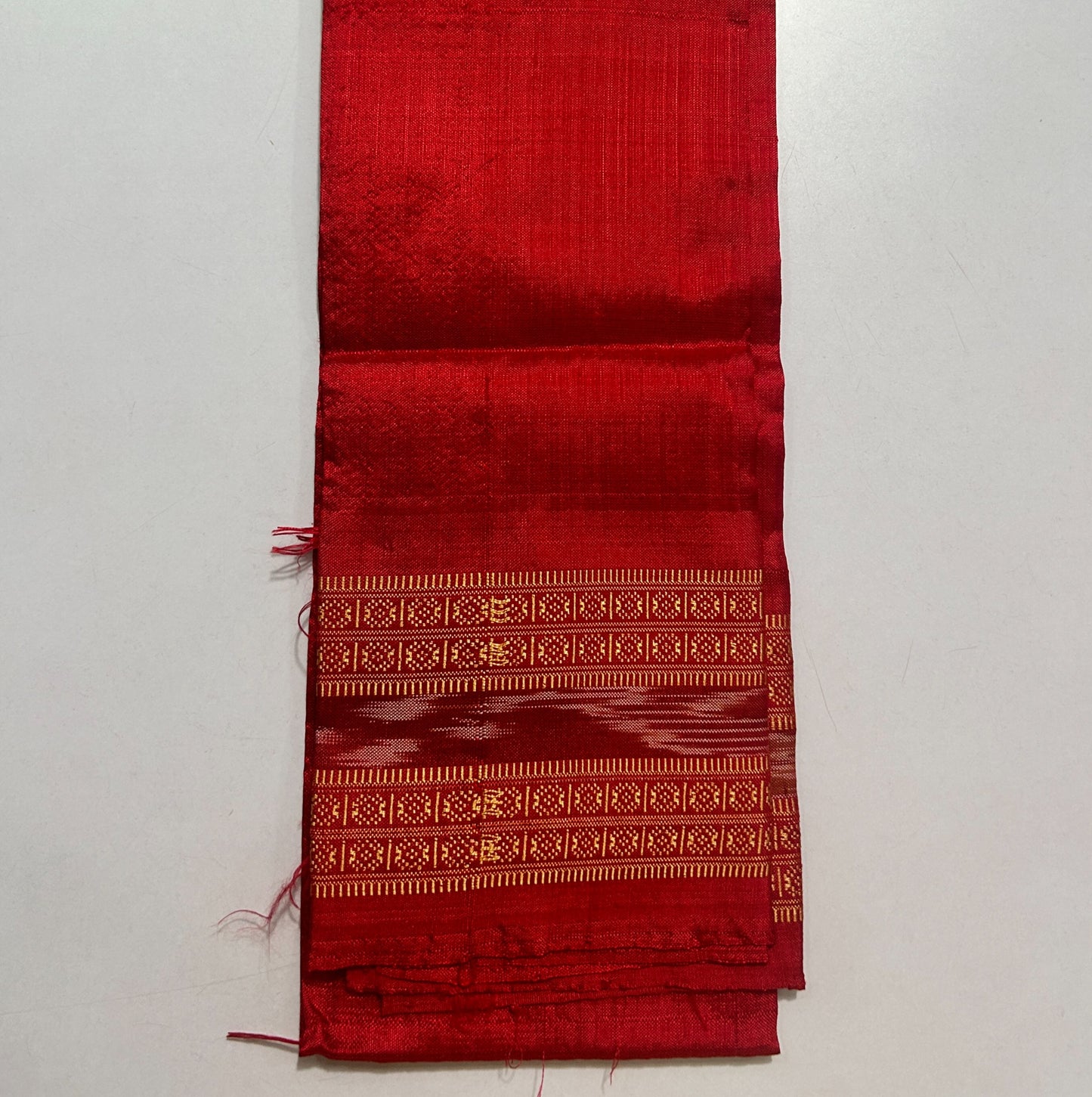 Odisha Handloom Khandua Pure Silk Blouse Fabric for Women