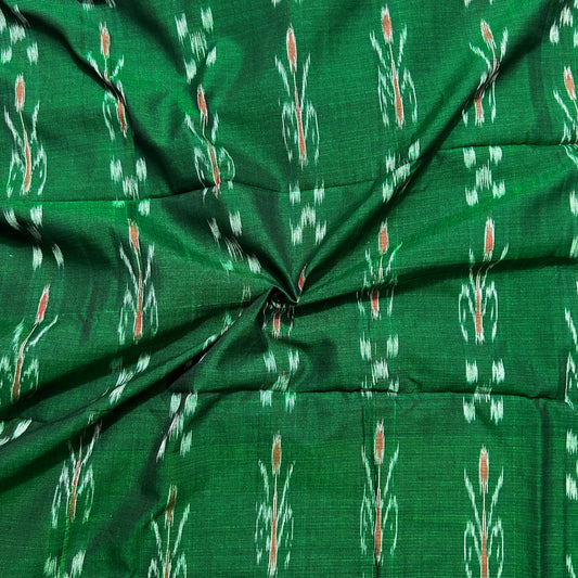 Traditional Organic Odisha handloom Ikat Cotton Fabric from Maniabandha