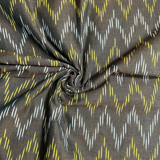 Buy Pochampally handloom pure cotton ikat fabric for Girls Dresses