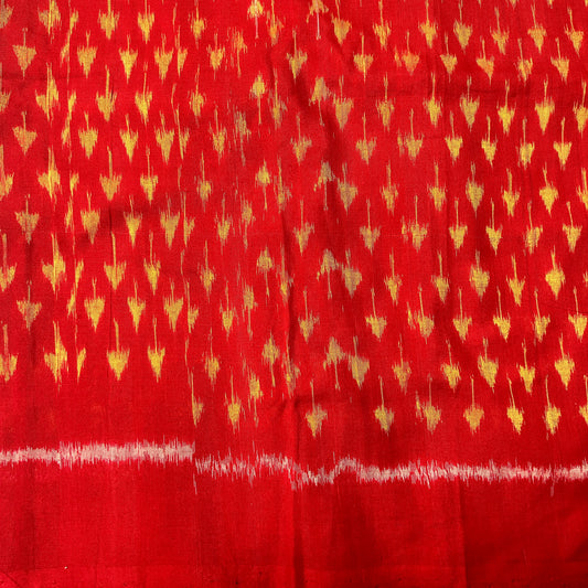 Buy Odisha Sambalpuri ikat handloom pure cotton fabric from sonepur | Authentic Shop