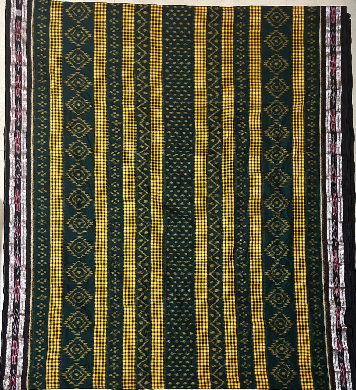 Pure Cotton New Unique Design Odisha handloom Saree from Famous village Nuapatna