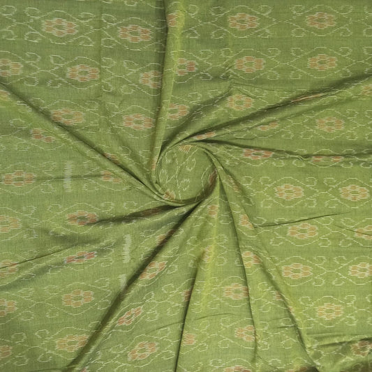 Odisha Handloom latest Pattern designed Nuapatna Ikat Cotton Fabric for Boutique