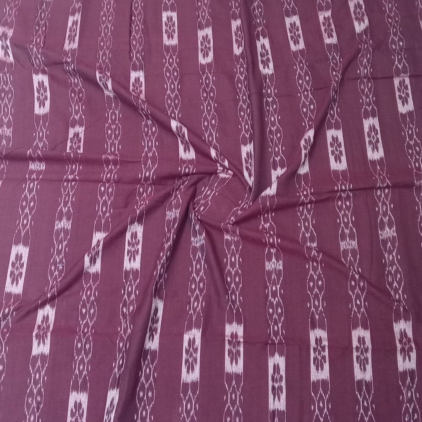 Buy Odisha Nuapatna handloom handwoven pure cotton fabric unstitched materials
