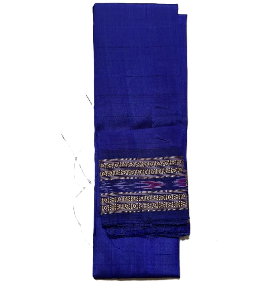 Odisha handloom Pure Silk Khandua Blouse Piece for matching sari